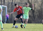 TSV Ufhausen - SG Haselbach: Elias Bunzenthal gegen Aaron Koch