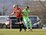 TSV Ufhausen - SG Haselbach: Hannes Ohneiser gegen Dominik Notarangelo
