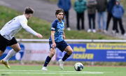 Hünfelder SV - FC Hanau 93: Luca Uth
