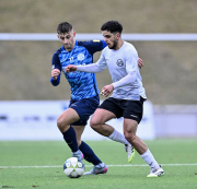Hünfelder SV - FC Hanau 93: Aaron Gadermann