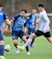 Hünfelder SV - FC Hanau 93: Luca Uth