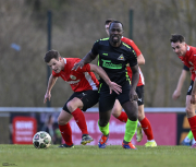 SV Großenlüder - TSV Künzell: Roger Mouangue Mouangue gegen Sebastian Körner