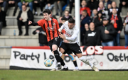 SV Germania Fulda - SC Borussia Fulda: Maurice Barkemeyer gegen Shpend Brovina
