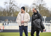 SG Barockstadt Fulda Lehnerz - Kickers Offenbach: Patrick Schaaf mit Daniyel Cimen