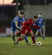 SV Hofbieber - FC Eichenzell: Noah Gradl gegen Philipp Pfeiffer