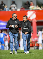 SG Sickels - SG Oberzell Züntersbach: Francisco Martinez mit Martin Sippel