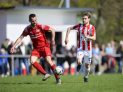 SG Sickels - SG Oberzell Züntersbach: Julian Ankert gegen Claudio Wess