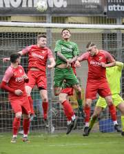TSG Lütter - SG Rückers: Tobias Rehm gegen Moritz Henkel und Elias Dittmar