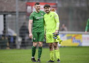 TSG Lütter - SG Rückers: Kevin Muth mit Lauer