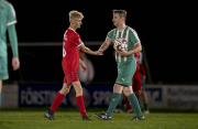 FSV Steinau Steinhaus - RSV Petersberg II: Finn Klüh mit Felix Albrecht