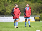 SG Eiterfeld Leimbach - TSV Künzell: Marcel Huder mit Vallentin Bullemer