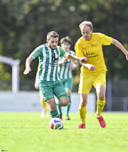 RSV Petersberg II - SC Motten: Ozan Sentuerk gegen Marius Gruber